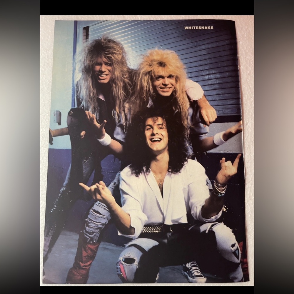 Whitesnake Band Pinup